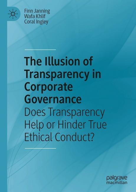 The Illusion of Transparency in Corporate Governance main product photo