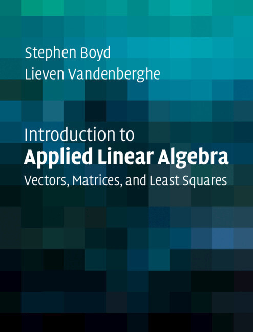 Introduction to Applied Linear Algebra main product photo
