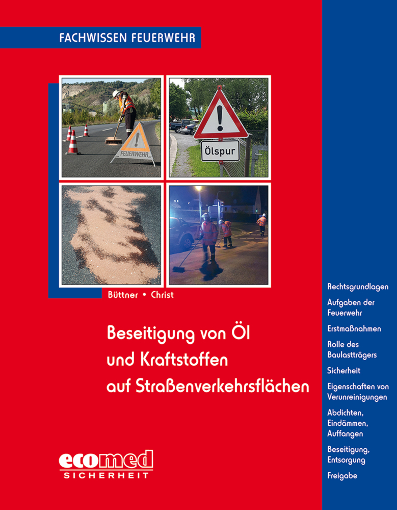Beseitigung von Öl und Kraftstoffen auf Straßenverkehrsflächen main product photo