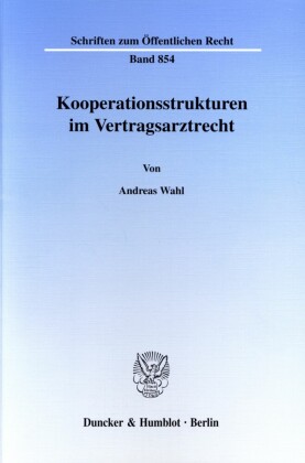 Kooperationsstrukturen im Vertragsarztrecht.
