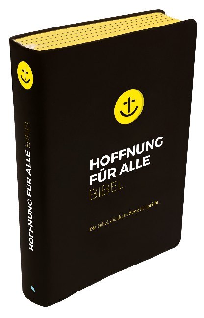 Hoffnung für alle. Die Bibel - "Black Hope Edition" Großformat mit Loch-Stanzung main product photo
