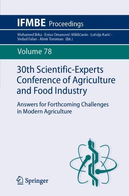 30th Scientific-Experts Conference of Agriculture and Food Industry main product photo