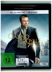 James Bond 007 - Casino Royale 4K, 1 UHD-Blu-ray + 1 Blu-ray