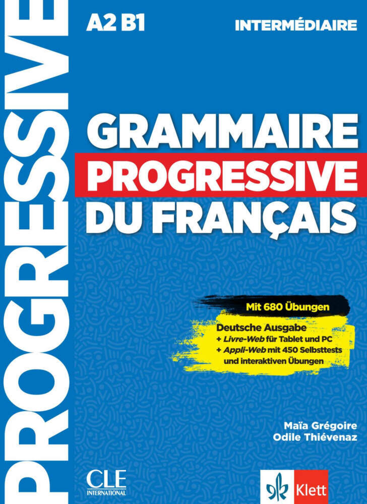 Grammaire progressive du français - Niveau intermédiaire - Deutsche Ausgabe main product photo