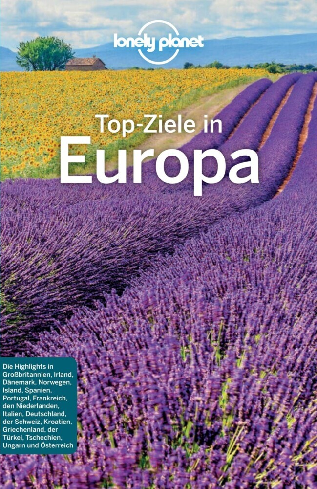LONELY PLANET Reiseführer E-Book Top-Ziele in Europa main product photo