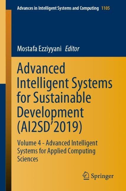 Advanced Intelligent Systems for Sustainable Development (AI2SD'2019) main product photo
