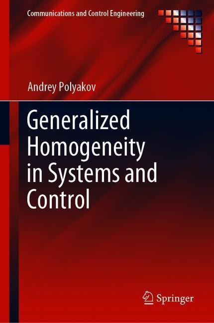 Generalized Homogeneity in Systems and Control main product photo