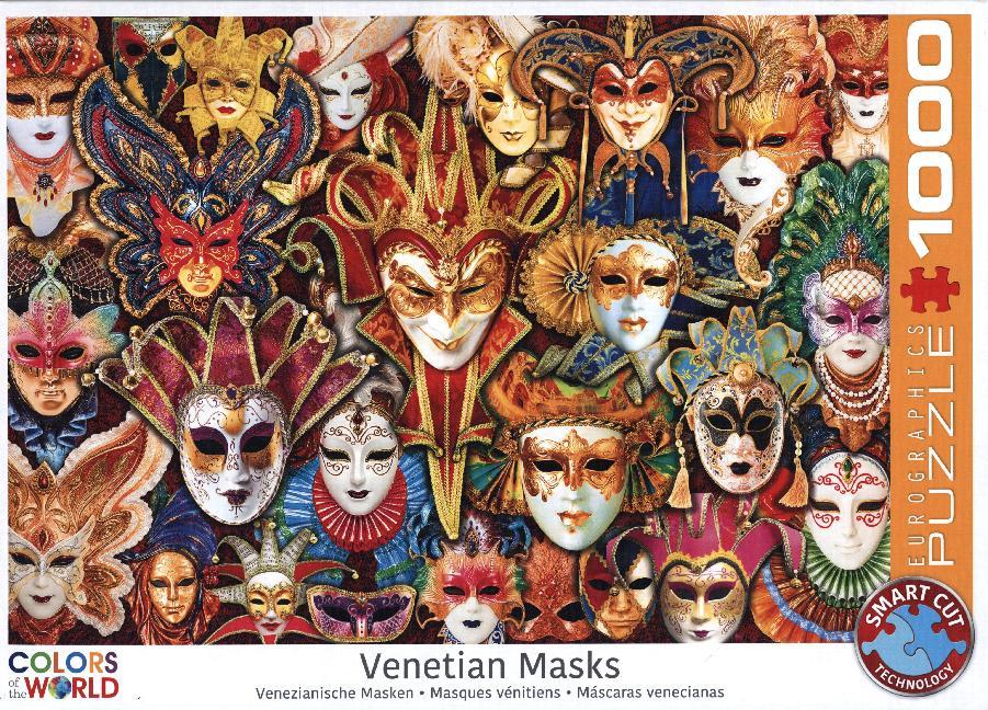 Venedig Karnevalsmasken (Puzzle) main product photo