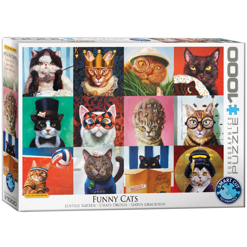 Lustige Katzen (Puzzle) main product photo