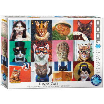 Lustige Katzen (Puzzle)