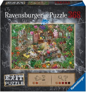 Ravensburger EXIT Puzzle 16483 Im Gewächshaus 368 Teile