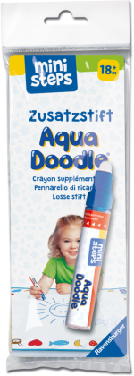 Ravensburger ministeps 4185 AquaDoodle Zusatzstift - Zubehör für Aqua Doodle-Malsets, fleckenfreies erstes Malen mit Wasser für Kinder ab 18 Monaten