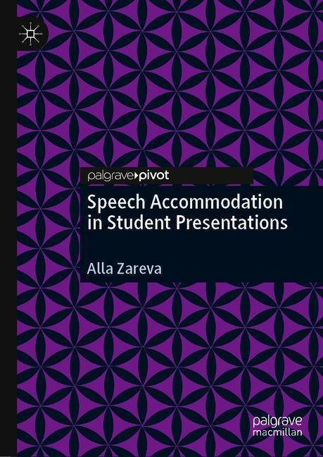 Speech Accommodation in Student Presentations main product photo