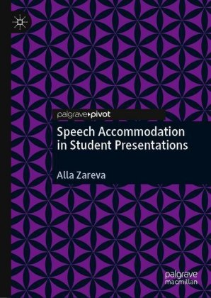 Speech Accommodation in Student Presentations