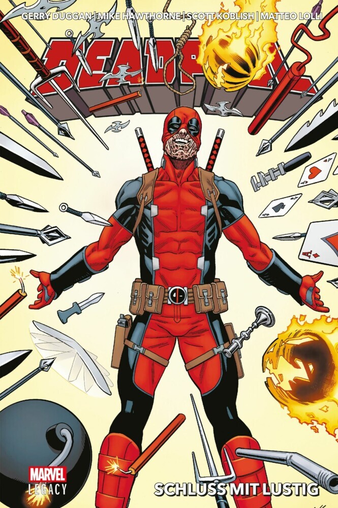 Marvel Legacy Paperback: Deadpool 3 - Schluss mit lustig main product photo
