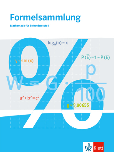Formelsammlung. Mathematik für Sekundarstufe I main product photo