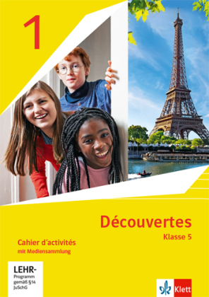 Découvertes. Ausgabe ab 2020 - Cahier d'activités 1 speziell für die Klasse 5 mit Mediensammlung 1. Lernjahr. Bd.1
