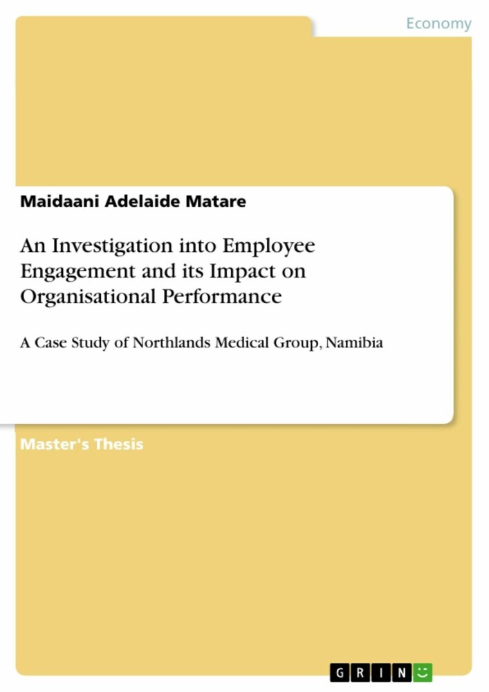 An Investigation into Employee Engagement and its Impact on Organisational Performance main product photo
