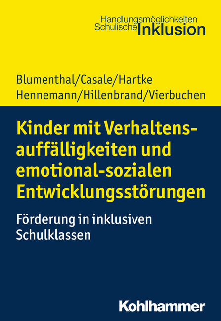 Kinder mit Verhaltensauffälligkeiten und emotional sozialen Entwicklungsstörungen main product photo