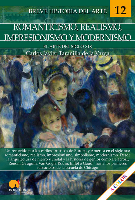 Breve historia del romanticismo, realismo, impresionismo y modernismo main product photo