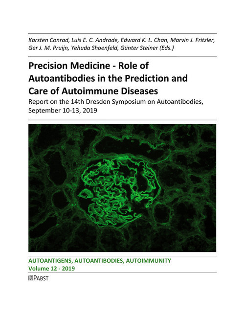 Precision Medicine - Role of Autoantibodies in the Prediction and Care of Autoimmune Diseases main product photo