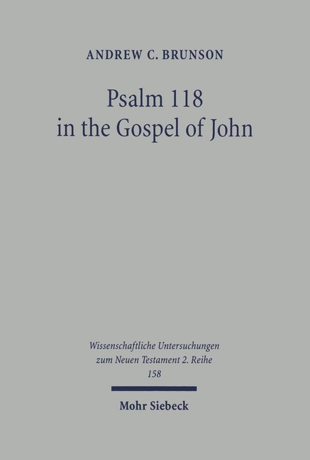 Psalm 118 in the Gospel of John main product photo
