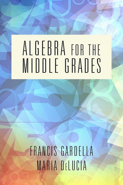 Algebra for the Middle Grades main product photo