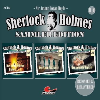 Sherlock Holmes Sammler Edition. Box.14, 3 Audio-CD