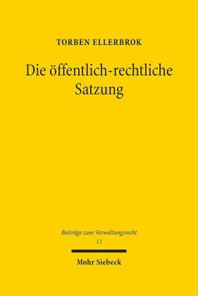 Die öffentlich-rechtliche Satzung