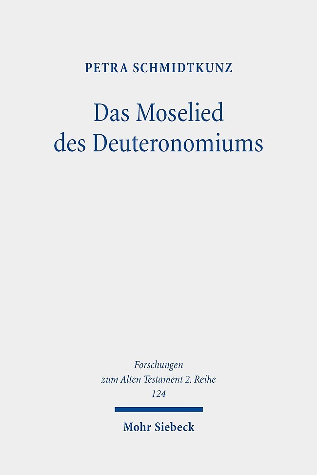 Das Moselied des Deuteronomiums main product photo