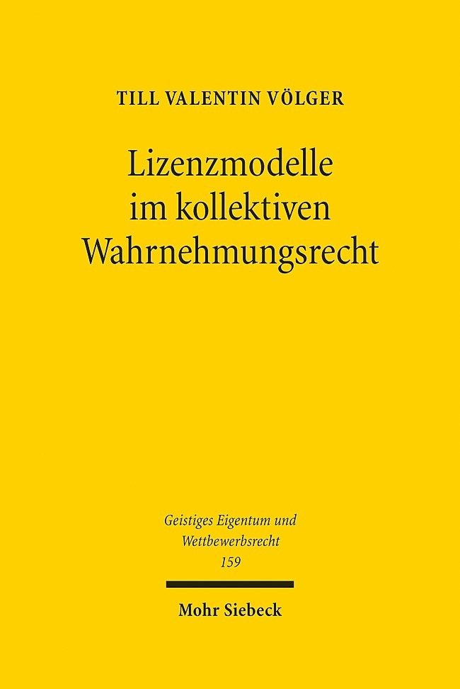Lizenzmodelle im kollektiven Wahrnehmungsrecht main product photo