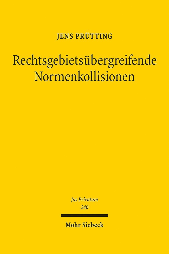 Rechtsgebietsübergreifende Normenkollisionen main product photo