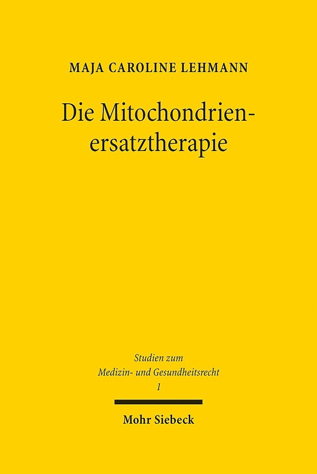 Die Mitochondrienersatztherapie main product photo