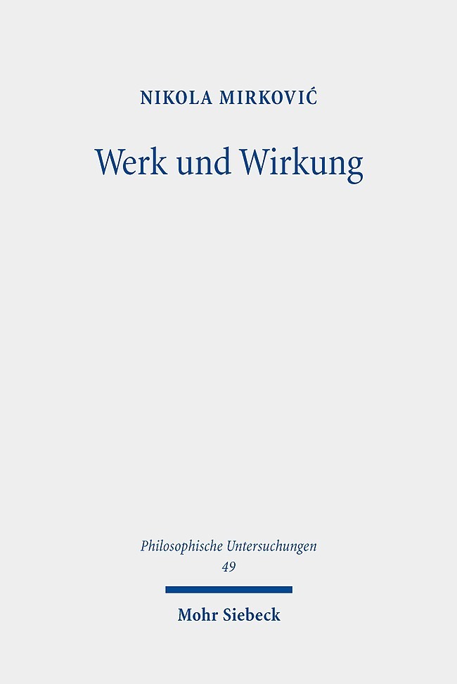 Werk und Wirkung main product photo