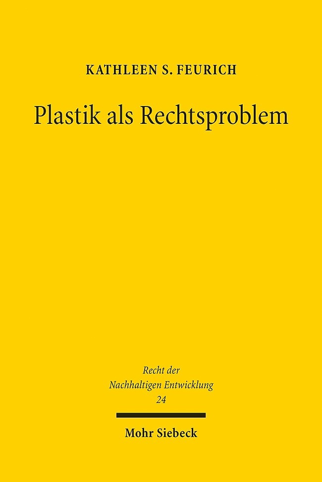 Plastik als Rechtsproblem main product photo