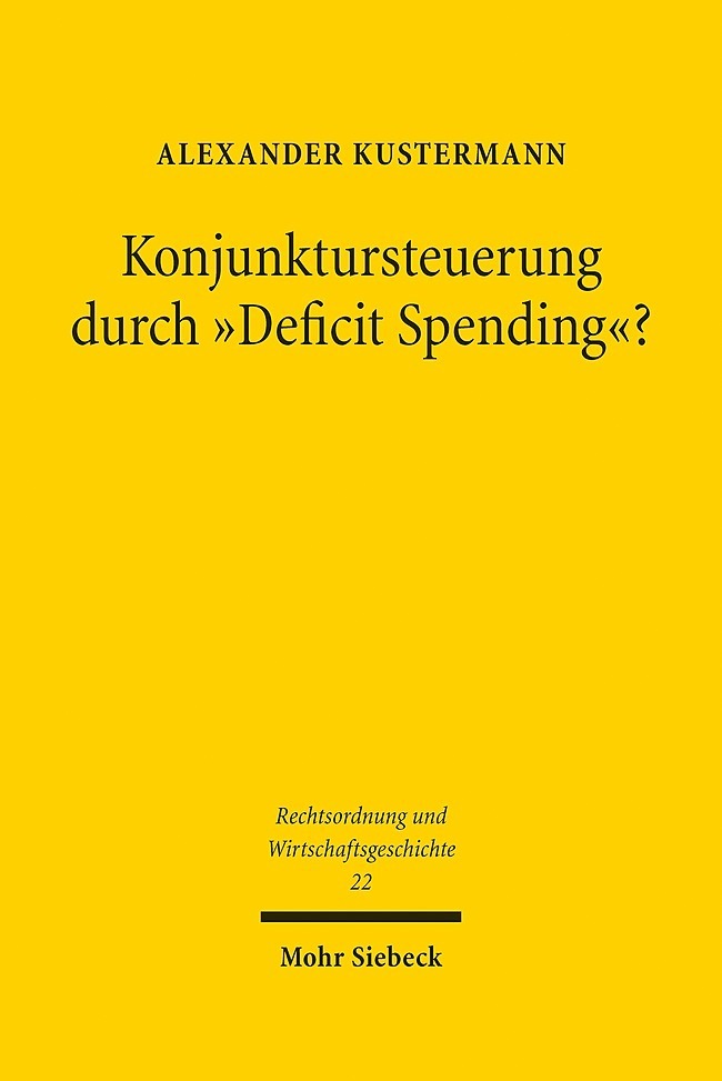 Konjunktursteuerung durch "Deficit Spending"? main product photo