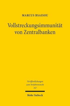Vollstreckungsimmunität von Zentralbanken
