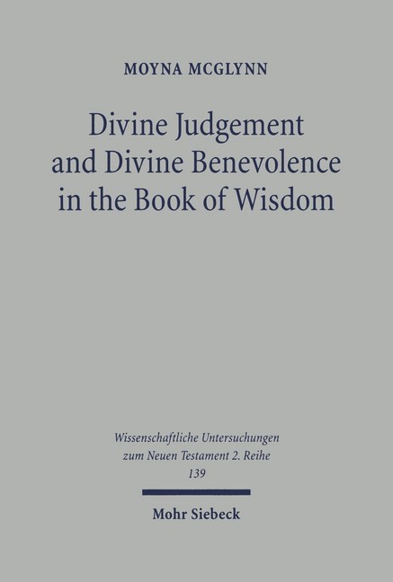 Divine Judgement and Divine Benevolence in the Book of Wisdom main product photo