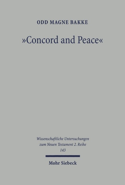 Concord and Peace main product photo