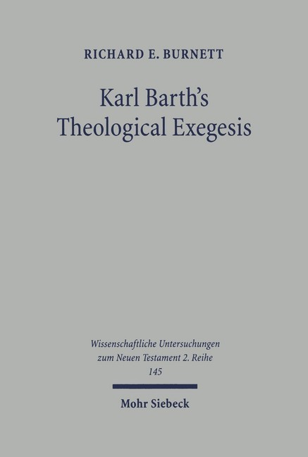Karl Barth's Theological Exegesis main product photo