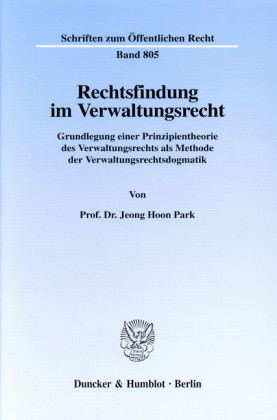Rechtsfindung im Verwaltungsrecht.