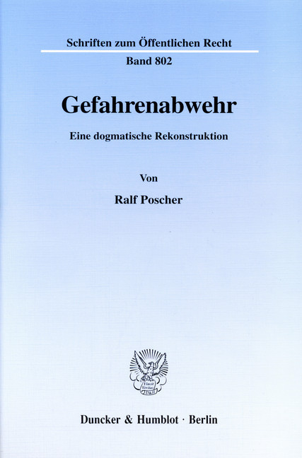 Gefahrenabwehr. main product photo