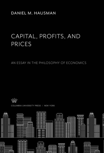 Capital, Profits, and Prices main product photo