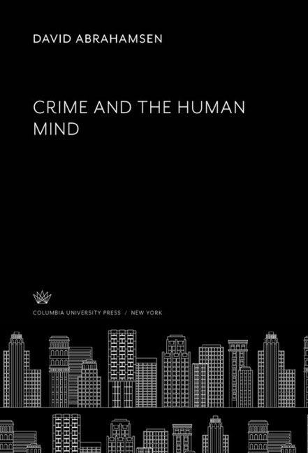 Crime and the Human Mind main product photo