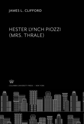 Hester Lynch Piozzi (Mrs. Thrale)