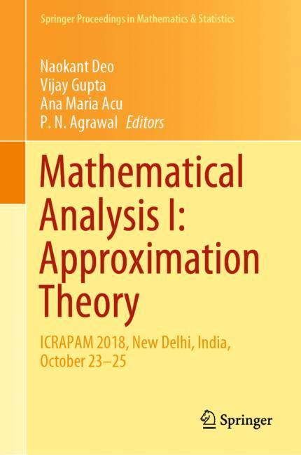 Mathematical Analysis I: Approximation Theory main product photo