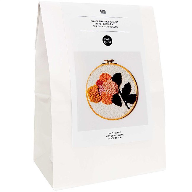 Punch Needle Packung Bild Blume main product photo