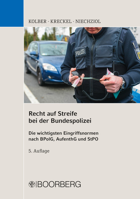 Recht auf Streife bei der Bundespolizei main product photo