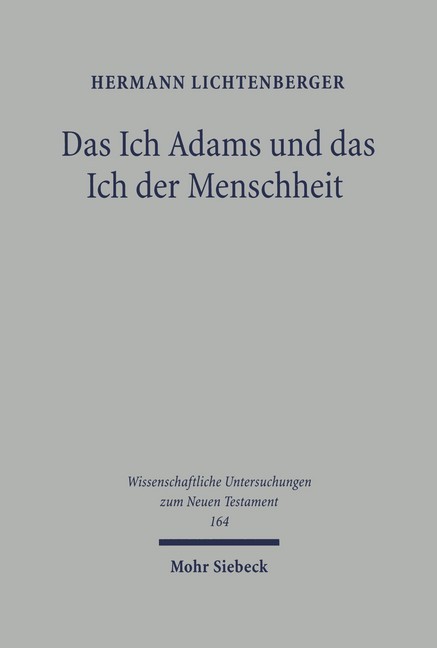 Das Ich Adams und das Ich der Menschheit main product photo