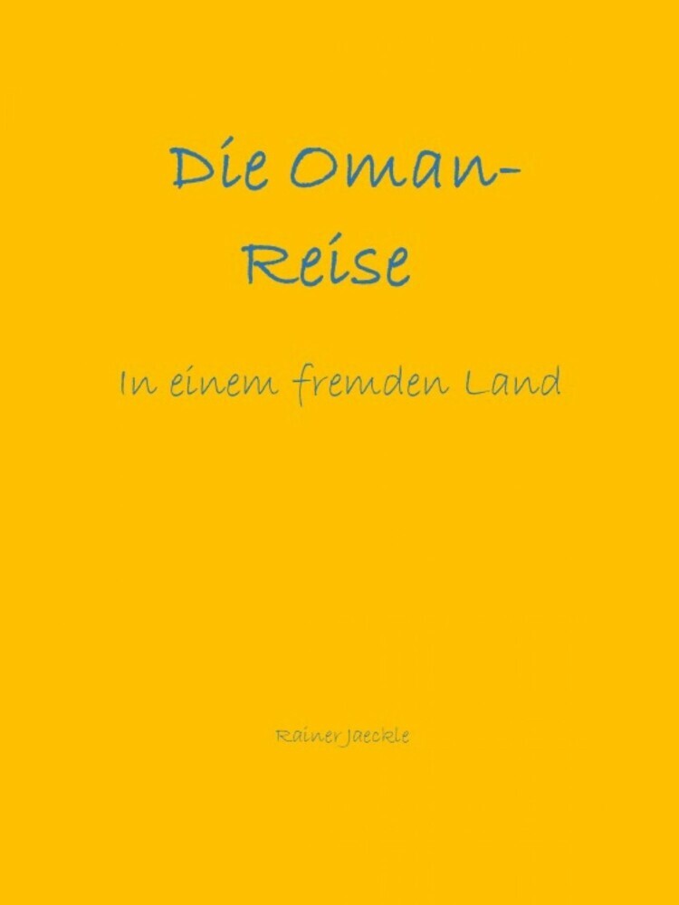 Die Oman-Reise main product photo